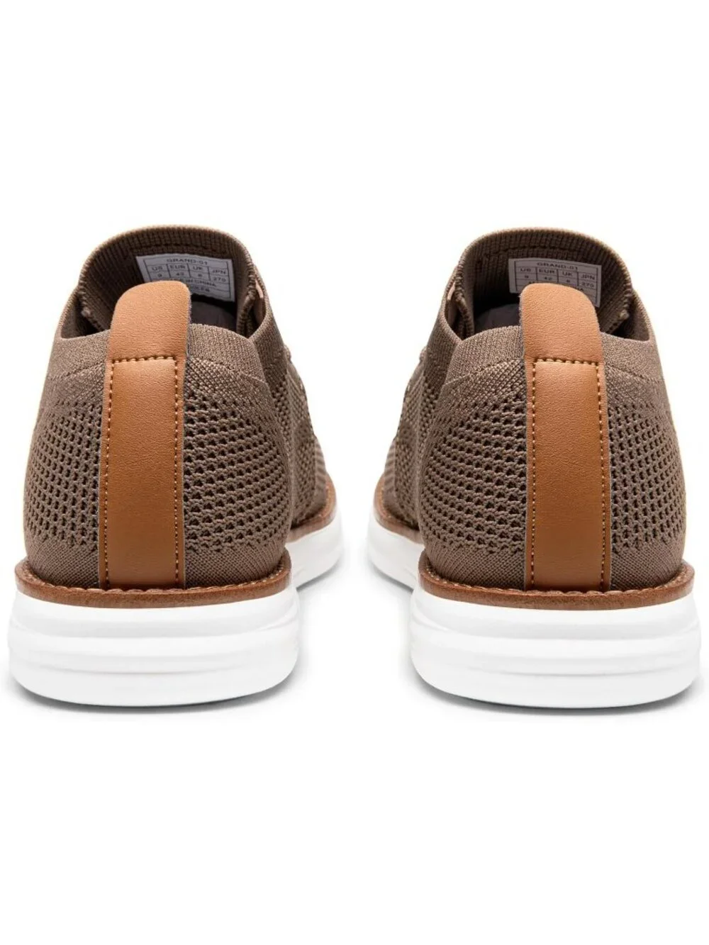 Bruno Marc Men's Brown Ethylene Vinyl Acetate Lace up Lightweight Sneakers
